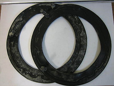164-060 13H565 MG MGB HEADLAMP SEALING RUBBER PAIR - MG Sales & Service