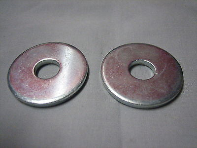 324-655 PWZ206 MG MGB PEDAL PIVOT WASHERS x2 - 3/8" x 1.25" - MG Sales & Service
