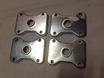267-575 AHH7334 MG MGB TUBE AXLE SPRING PLATES x4 - MG Sales & Service - 1
