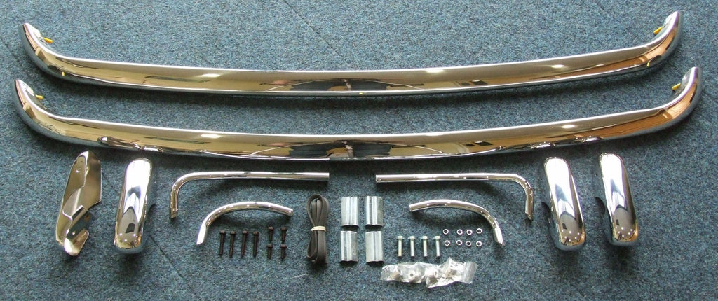 115-902 WPA9006X BUMPERS & OVERRIDER SET WITH CORNER BARS STAINLESS STEEL