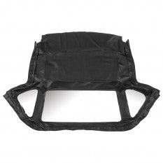 242-652 AHH8516Z MG MGB BLACK PACK AWAY TYPE SOFT TOP FIXED REAR WINDOW