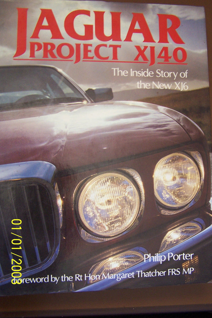 JAGUAR PROJECT XJ40 USED BOOK