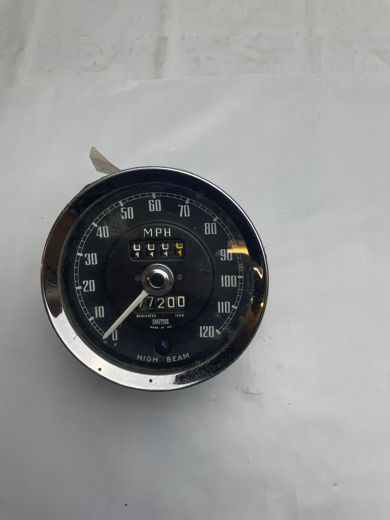 BHA5281 MGB MK11 OVERDRIVE SPEEDO SN6144/23 12/80 4" SMITHS USED