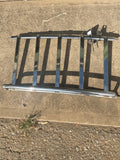 244-010 GAC4003B MGB BOOT RACK US FACTORY STYLE STAINLESS STEEL USED