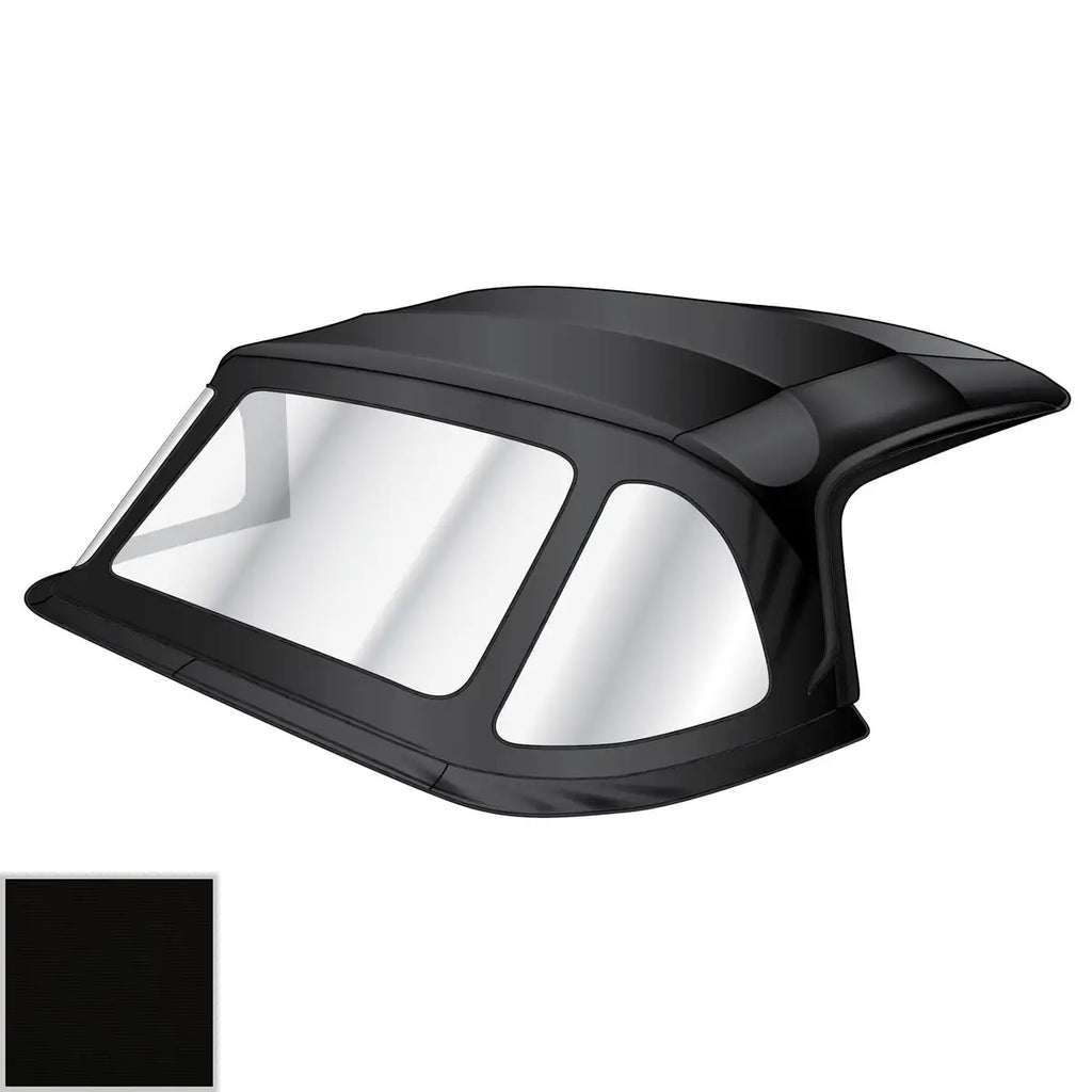 HZA5123MHHR MGB HOOD FOLDDOWN WITH HEADER RAIL ZIP OUT WINDOW MOHAIR