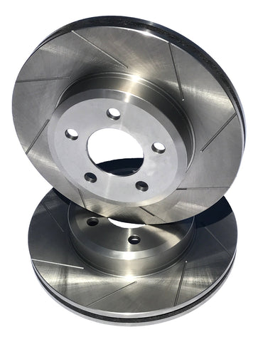 VMAX543S-PZH R53 REAR BRAKE ROTORS PAIR S SLOTED 259MM VMAX