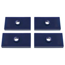 683-046 ACG5002SPK POLY SPRING PAD SET REAR MGA MGB SET(4)