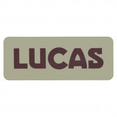 215-610 CRST191 LUCAS BATTERY DECAL