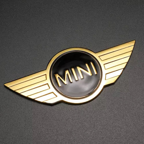 WINGGB R53 WINGED BADGE GOLD ON BLACK