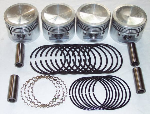 420-416 12H2521/40 MGB PISTON & RING SET 040" 2.4" HIGH COMPRESSION