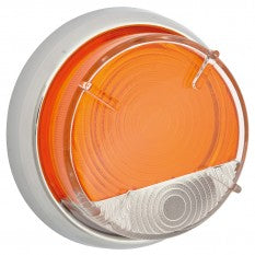 164-210 47H5507 MGA 1600 AMBER/WHITE FRONT LENS WITH CHROME RIM