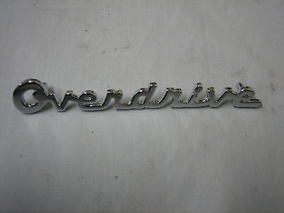 O/DBADGE MG MGB MKII CHROME OVERDRIVE BADGE - MG Sales & Service