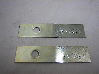 226-685 MG MGB COCKPIT RAIL END PLATE  x2 - MG Sales & Service