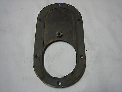 PLATE1 MG MGB MK2 GEAR LEVER TUNNEL COVER PLATE - MG Sales & Service - 1