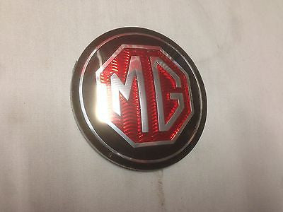 57H5593 MG MGB MGC CENTRE HORN PUSH BADGE - MG Sales & Service