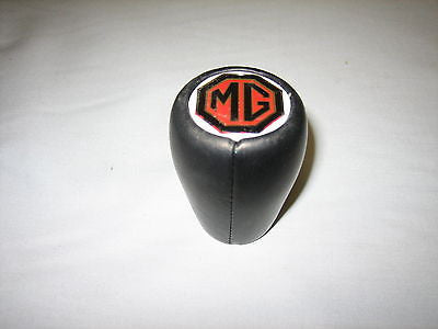 GAC4045 MG MGB MGA MGC GEAR LEVER KNOB LEATHER NEW - MG Sales & Service