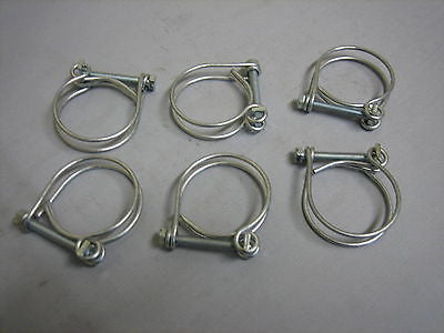 326-408 MG MGA/MGB  HOSE CLAMP SET (6) - MG Sales & Service