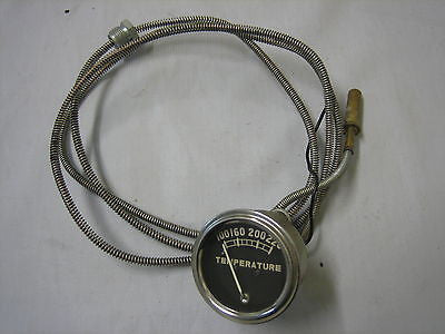 TEMP1 VINTAGE RETRO TEMPERATURE GAUGE - IN FAHRENHEIT - HOT ROD - MG - MG Sales & Service - 1