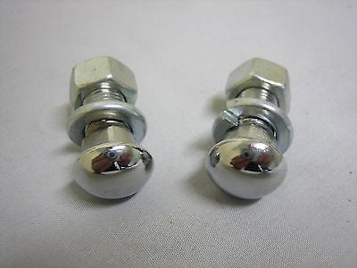 322-900 MG MGB BUMPER BAR CHROME BOLT &  NUT x2 - MG Sales & Service