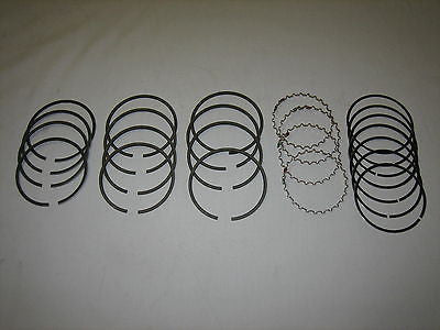 421-420C MG MGB PISTON RING SET 5 BRG CHROME STD SIZE NEW - MG Sales & Service