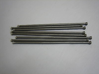 460-615 MG MGA / MGB AUSTIN MORRIS PUSH ROD SET x8 NEW (SHORTER PUSHRODS) - MG Sales & Service