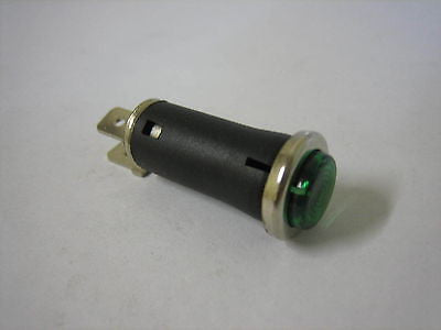 142-252 MG MGB LUCAS SPB355 IGNITION WARNING LIGHT GREEN - MG Sales & Service - 1