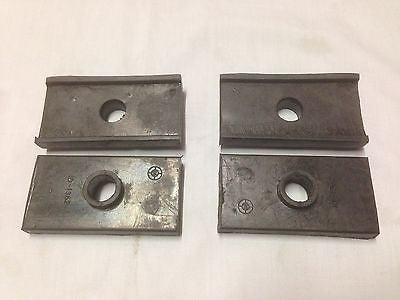 280-900 MG SPRITE/MIDGET MORRIS MINOR REAR RUBBER SPRING PAD x4 - MG Sales & Service