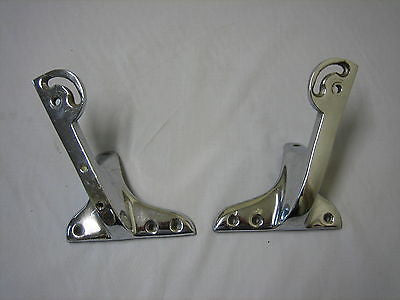 408-715S MG TF WINDSCREEN FRAME STANCHION UPRIGHTS - MG Sales & Service - 1