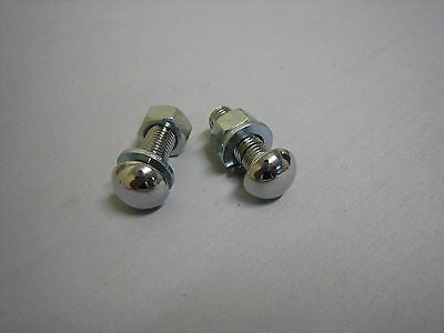 321-708 MG MGA CHROME BUMPER BOLT x2 - MG Sales & Service