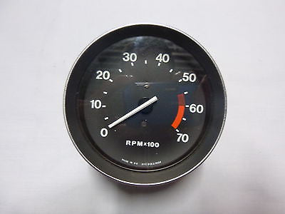 TACHO1 MG MGB LATE RUBBERNOSE TACHOMETER - NOS - MG Sales & Service - 1