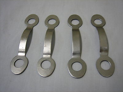 837-335 2A660 MG SPRIDGET MORRIS LOCK TAB BIG END x4 - MG Sales & Service