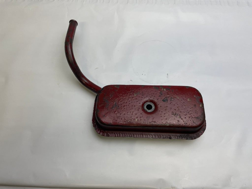 12H1399 MGB SIDE PLATE WITH BREATHER FRONT USED
