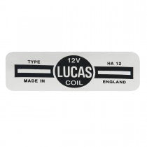 215-630 CRST156 LABEL LUCAS COIL