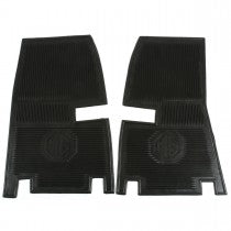 241-810 GAC6814 MG MGA AMCO STYLE RUBBER FLOOR MAT SET NEW 55-62