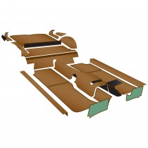 244-266 MGB GT MK11 AUTUMN LEAF DELUXE CARPET KIT