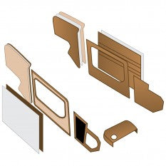 248-030 248-030 TRIM KIT VIN TAN