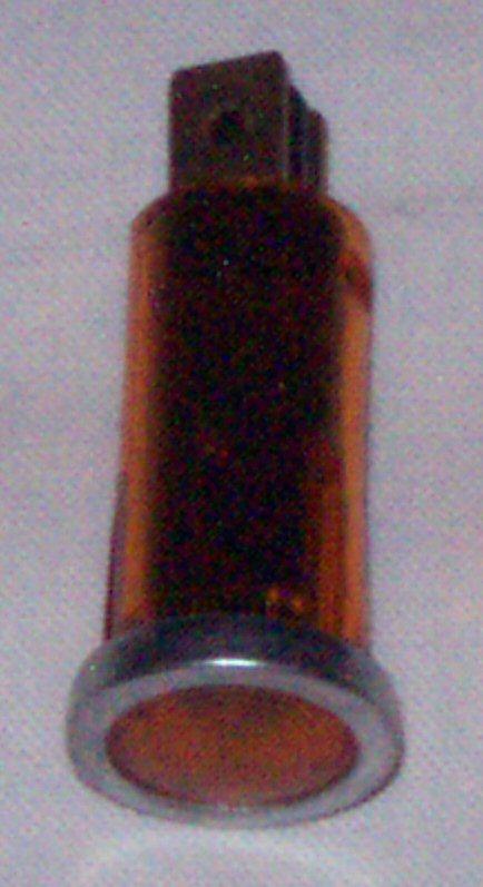 142-265 AAU3857Z WARNING LENS AMBER