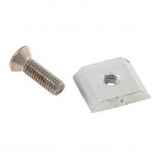 AHH6273K MG MGA MGB DOOR BUFFER WEDGE TAPPING PLATE & SCREW