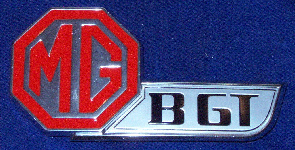 BHH2685 BADGE GT RED/BLACK
