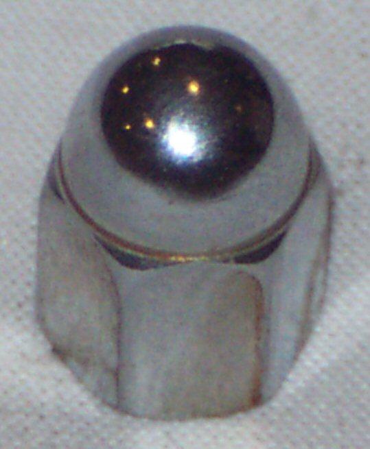 011-148 C2327 DOME NUT 1/4UNF CHRM