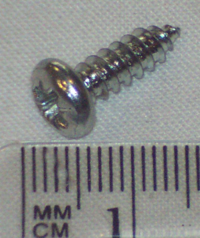 314-070 GHF423 SCREW NO8 X 1/2 POZI