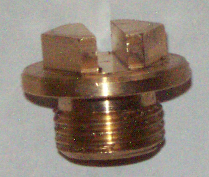 459-760 KTP9401 FILLER PLUG - BRASS