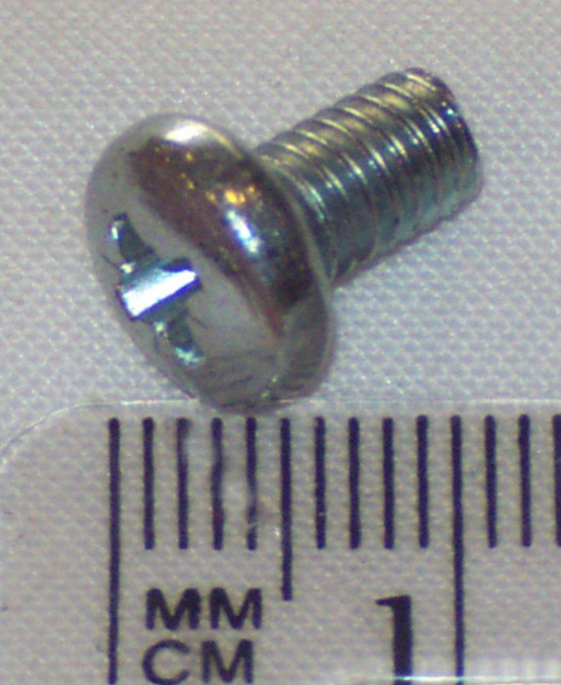 323-455 PMZ305 SCREW 3/16 UNF X 5/16 PAN HEAD