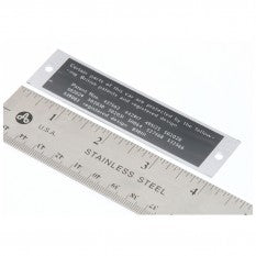 408-740 CRCP367 PATENT PLATE MG TF