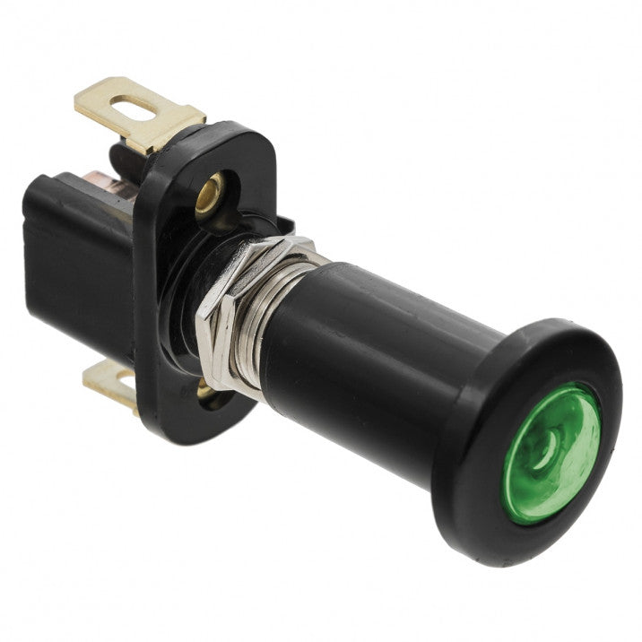 GAE132G SWITCH  PULL  PUSH GREEN ILLUMINATION