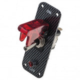 GAE9102 SWITCH PLINTH IGNITION SWITCH & LED CARBON FIBRE EFFECT