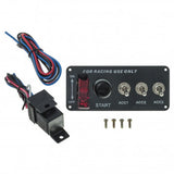GAE9107 SWITCH PLINTH IGNITION START  3 X ACCESSORY AND LED