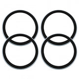 GLZ226WWX4 TYRE TRIM SET 14inch  WHITE WALLS