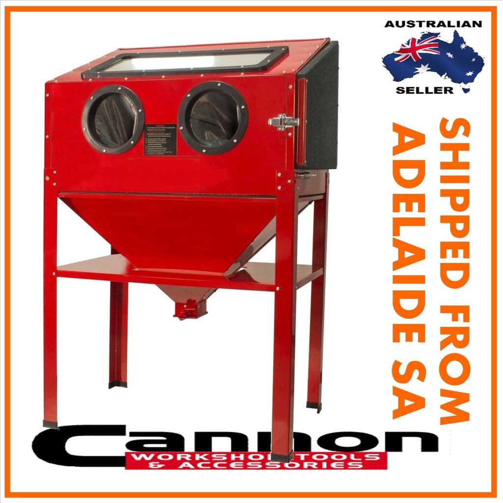 NEW Sandblast cabinet bead blasting abrasive sandblasting PRE-ASSEMBLED WELDED