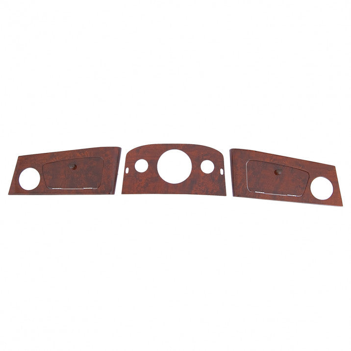 117-623 WPA9012X  MINI TIMBER DASH CENTRE BINNACLE3    3 PIECE